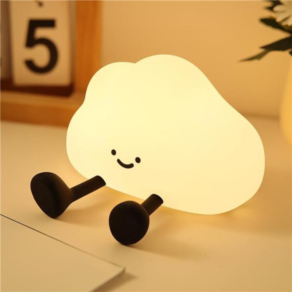 Cloud Night Light, Cute Silicone Nightlight for Baby Toddler,